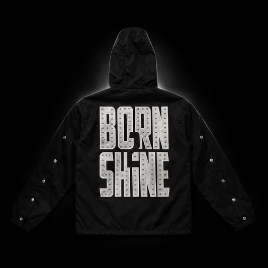 B2S NYLON JACKET - BLACK