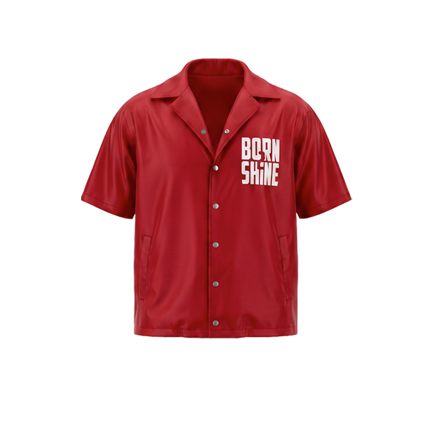 B2S NYLON SHIRT PADDED - RED