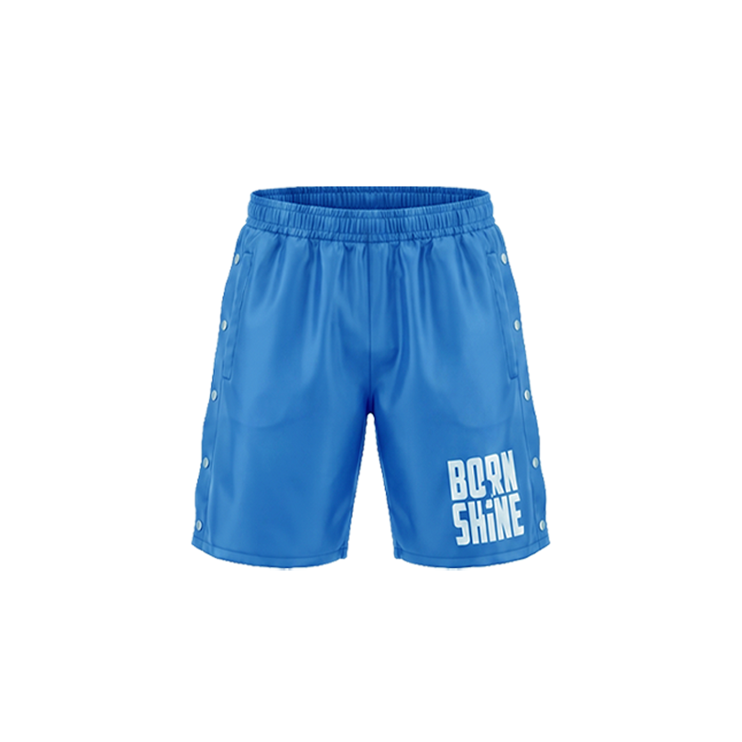 B2S NYLON SHORTS PADDED - LIGHT BLUE