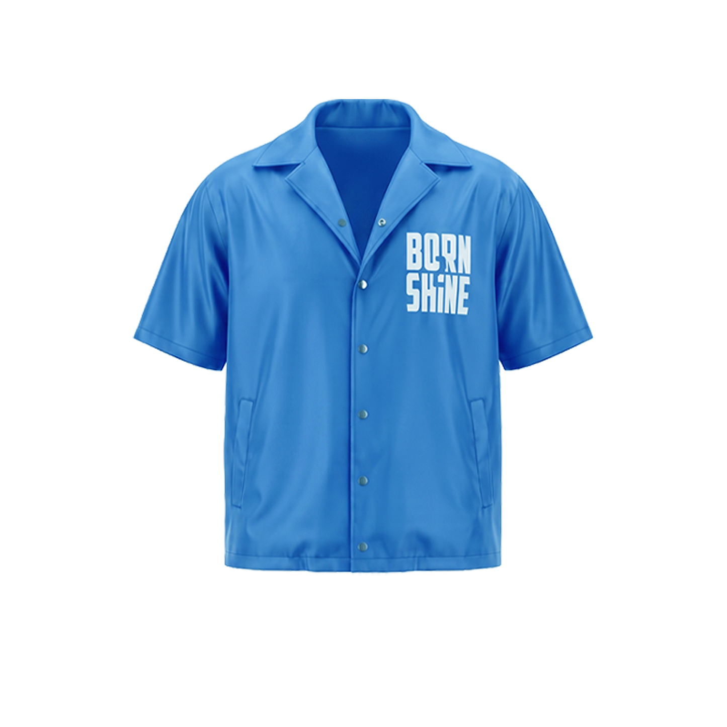 B2S NYLON SHIRT PADDED - LIGHT BLUE