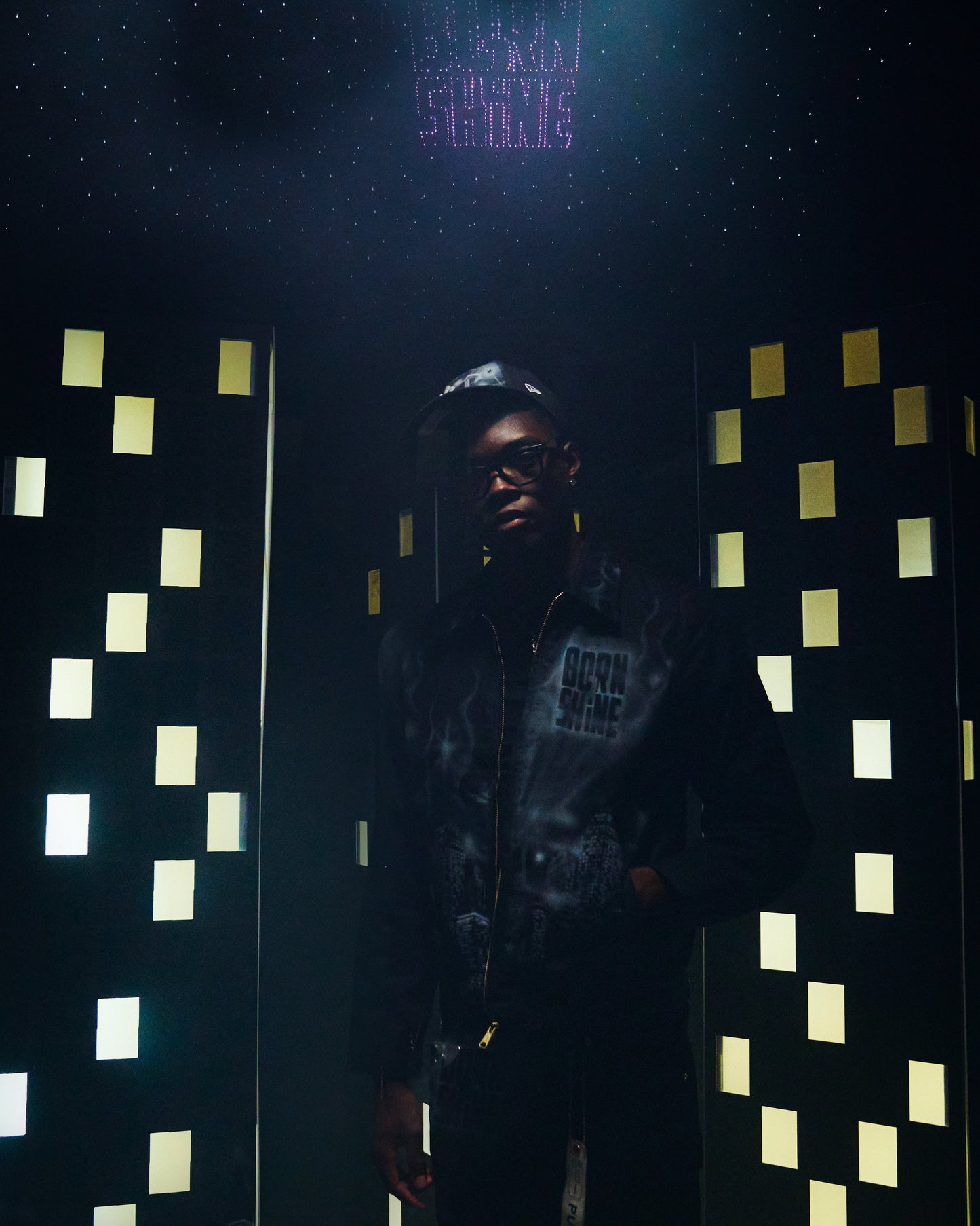 B2S X COPYRIGHT WORK JACKET AIRBRUSHED