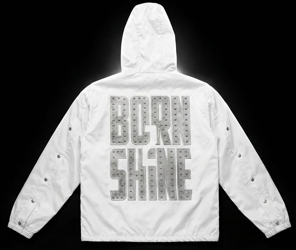 B2S NYLON JACKET - WHITE