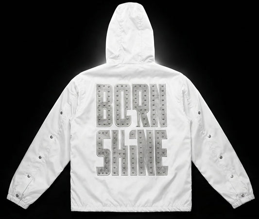 B2S NYLON JACKET - WHITE
