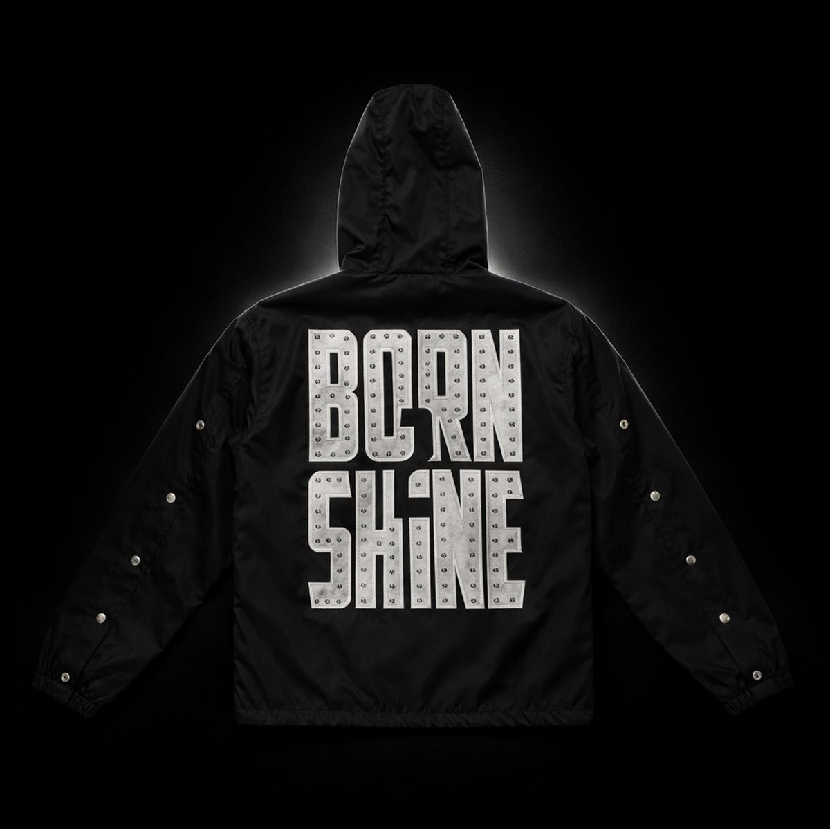 B2S NYLON JACKET - BLACK