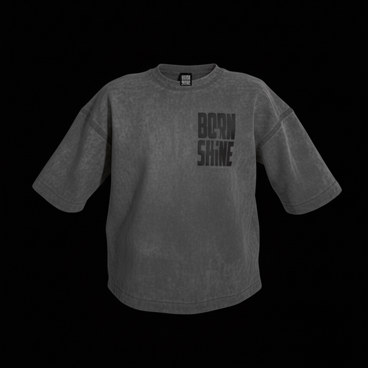 B2S T SHIRT ESSENTIAL - WASHED GREY