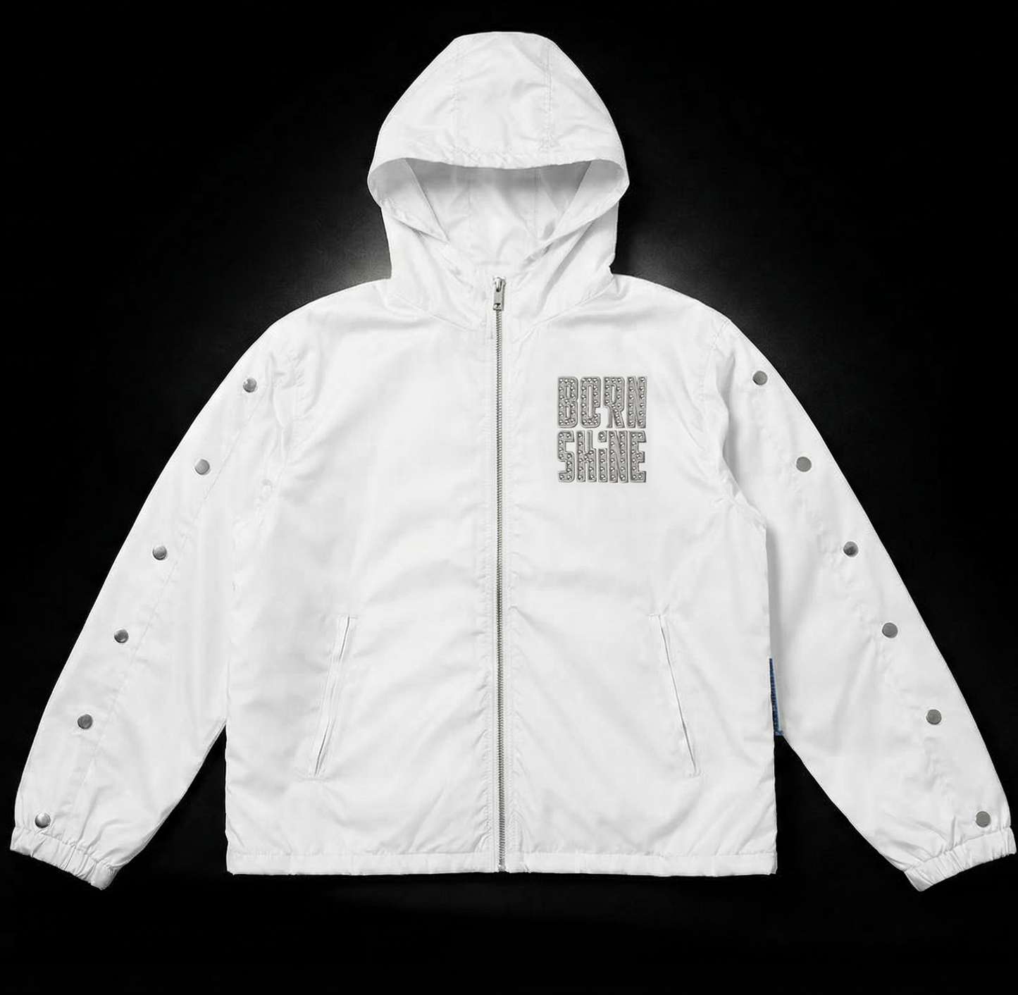 B2S NYLON JACKET - WHITE