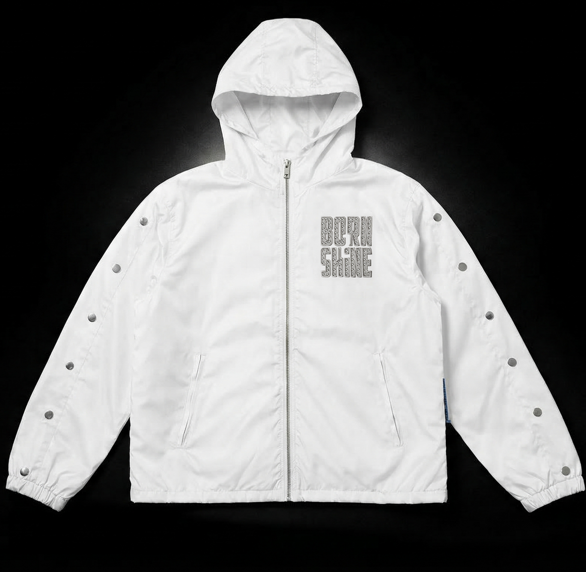 B2S NYLON JACKET - WHITE