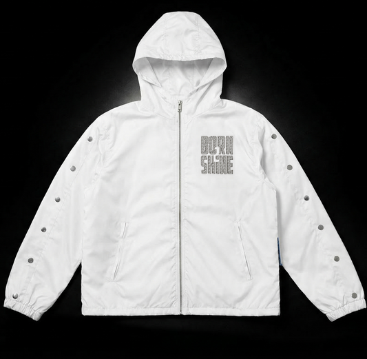 B2S NYLON JACKET - WHITE