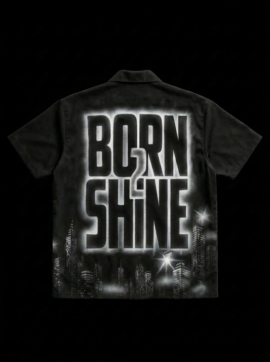 B2S X COPYRIGHT WORK SHIRT AIRBRUSHED