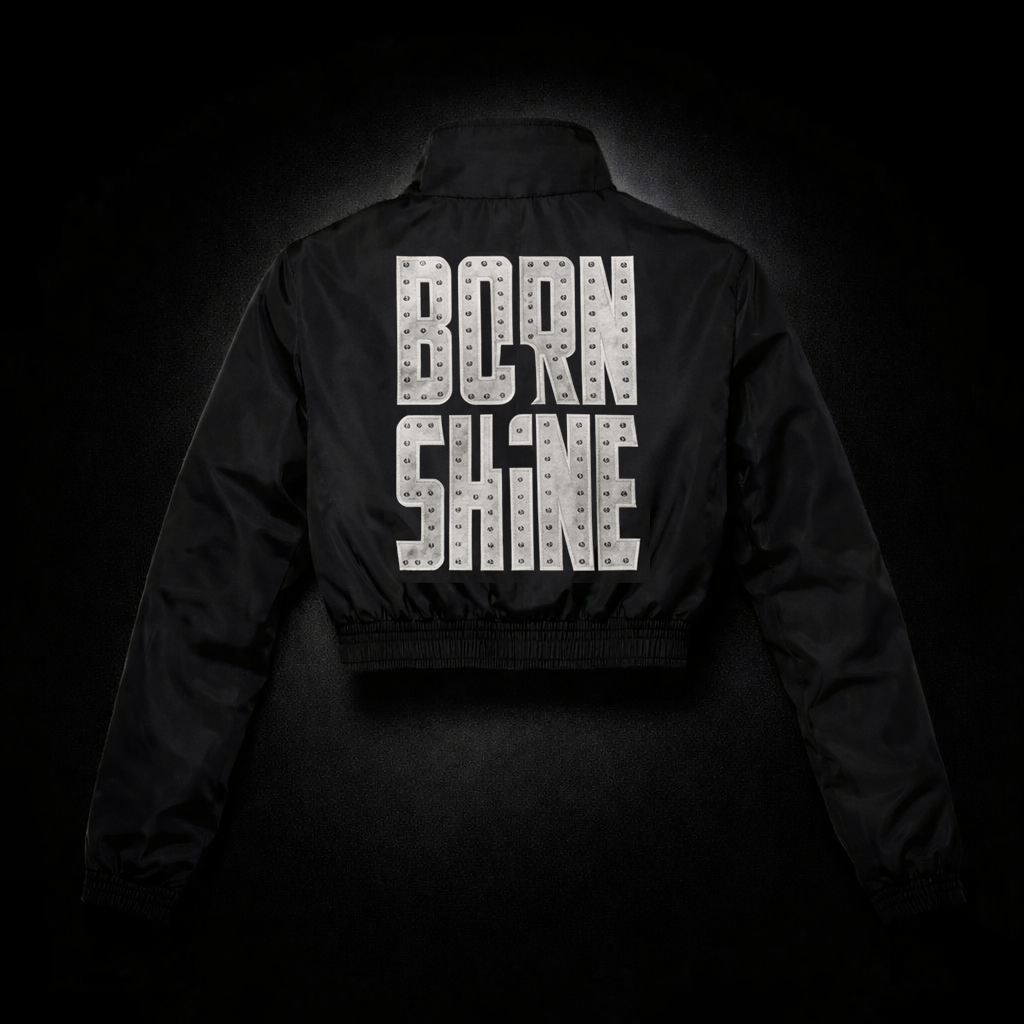 B2S WOMAN NYLON JACKET - BLACK