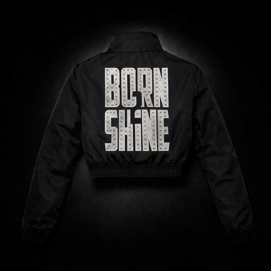 B2S WOMAN NYLON JACKET - BLACK