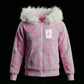 B2S FUR HOODIE V2 - SEA WASHED PINK