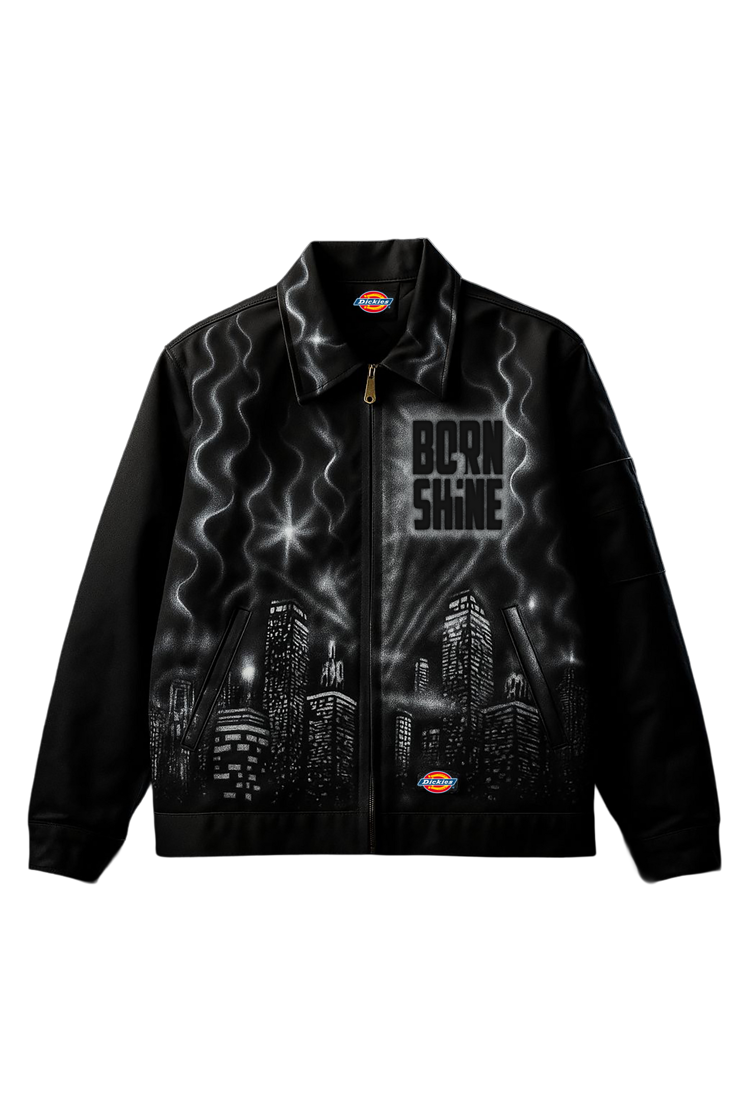 B2S X COPYRIGHT WORK JACKET AIRBRUSHED