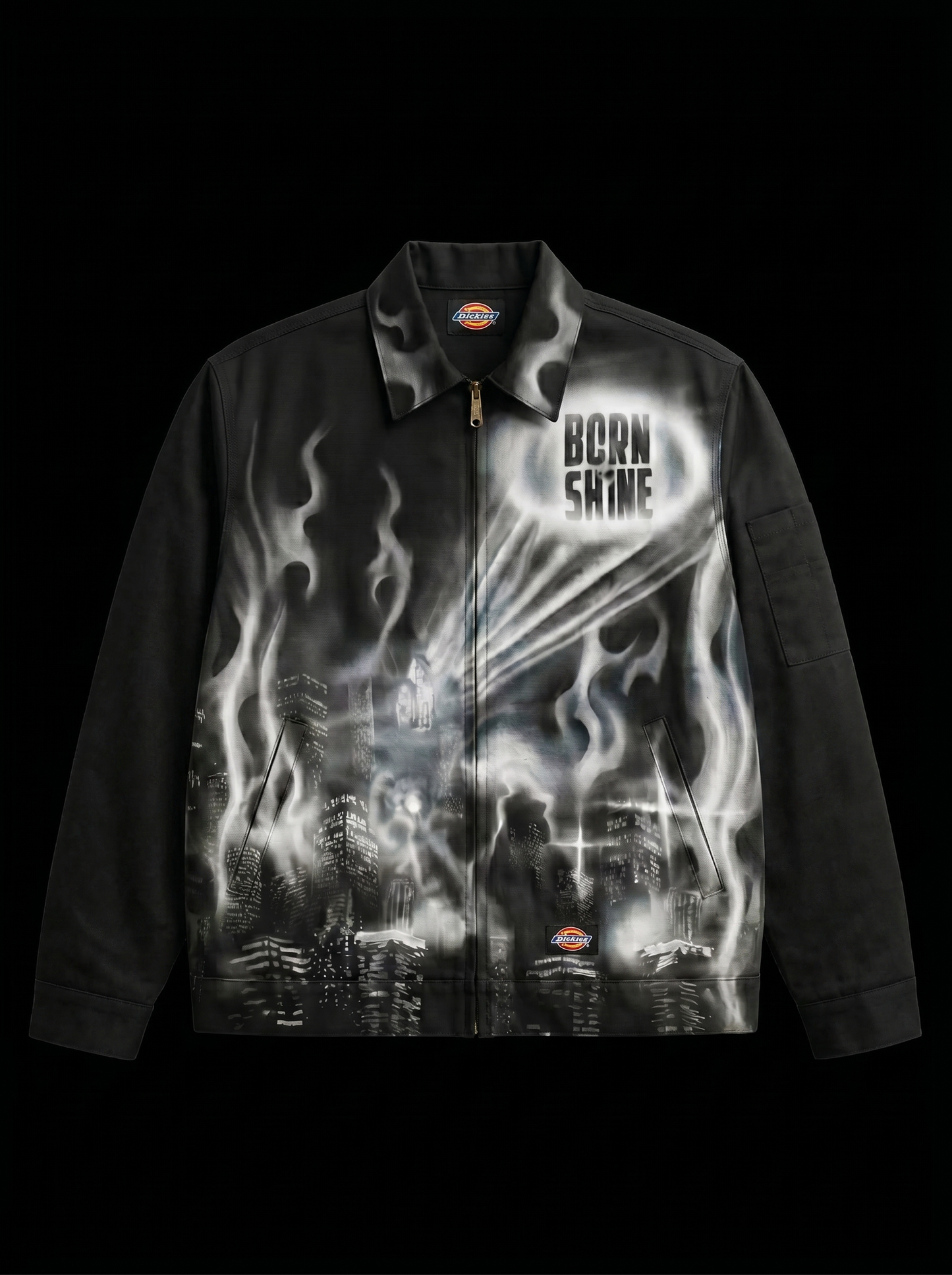 B2S X COPYRIGHT WORK JACKET AIRBRUSHED