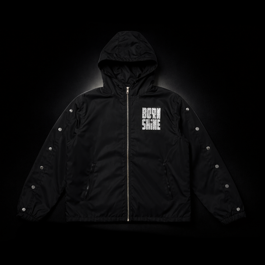 B2S NYLON JACKET - BLACK