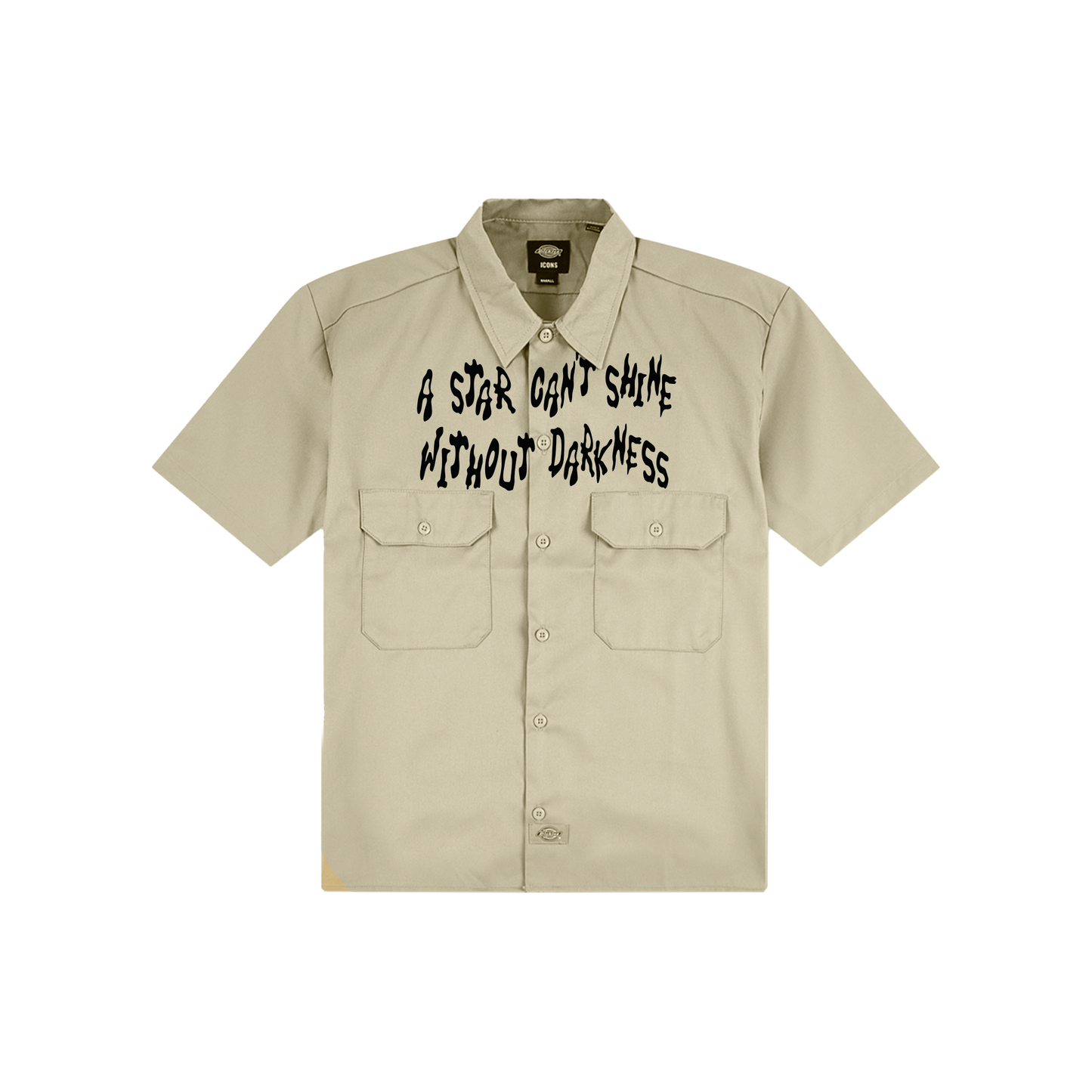 B2S x DICKIES WORK SHIRT - KHAKI