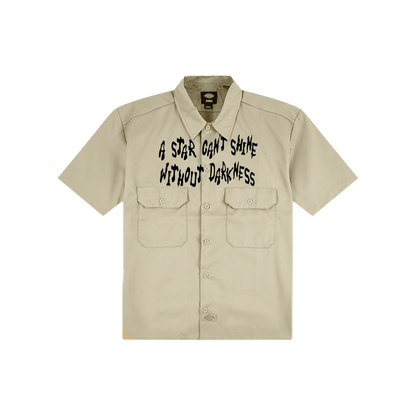 B2S x DICKIES WORK SHIRT - KHAKI