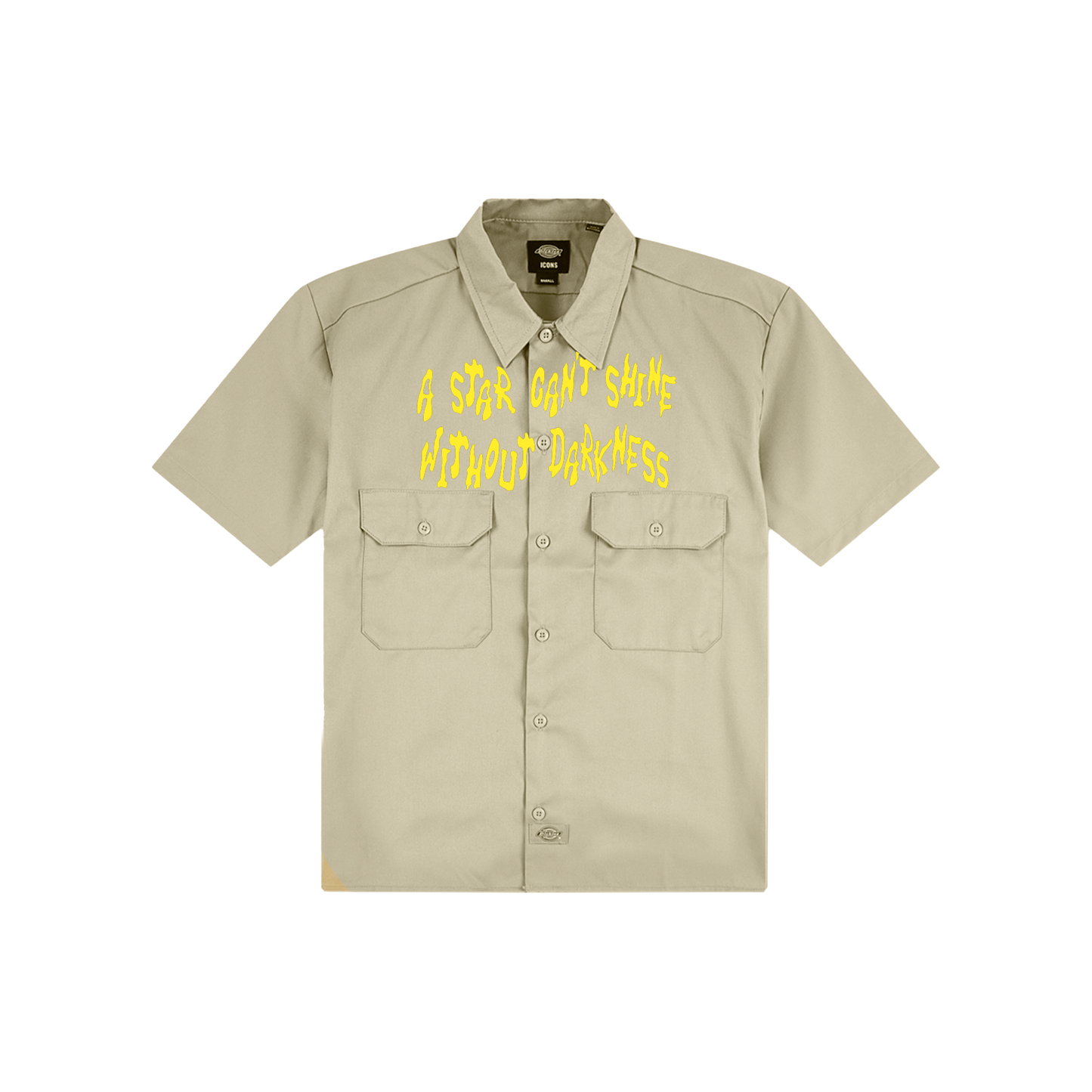 B2S x DICKIES WORK SHIRT - KHAKI